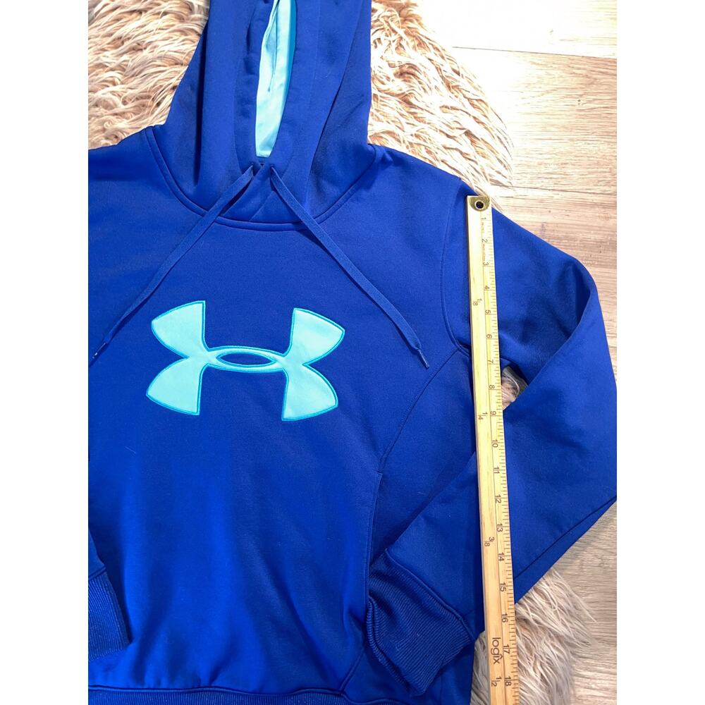 Under armour women’s blue hoodie sweater - Picture 5 of 8